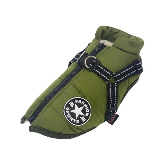 Abrigo Impermeable para Perros con Aislamiento – Chaqueta Cálida y Cómoda para Invierno, Varios Tamaños 0