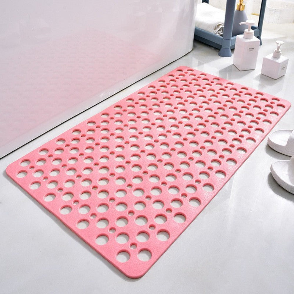 Alfombra Antideslizante para Ducha 70 x 38 cm de PVC y TPE – Higiénica y Duradera para Baño 8
