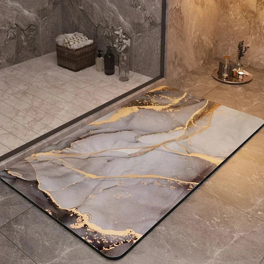 Alfombra de Baño Antideslizante de Secado Rápido – Ecológica y Cómoda, Tamaños 40x60 cm y 60x90 cm 0