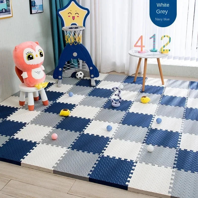 Alfombra de Juegos Bebé Plegable y Puzzle, Diseño Seguro y Estimulante, 120 x 90 cm, Colores Vibrantes para el Desarrollo Sensorial 6
