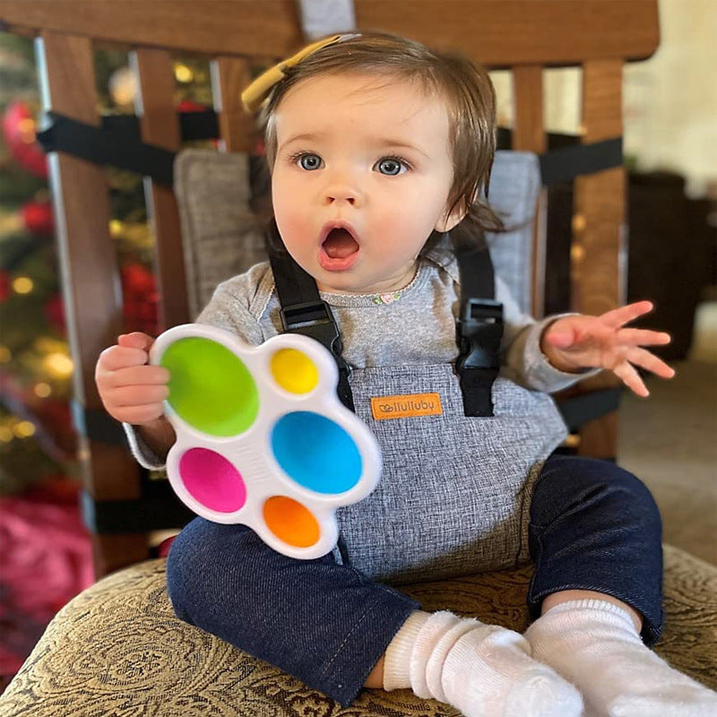 Almohada Ergonómica para Bebés, Material Hipoalergénico y Transpirable, Cojín Bebe para Sillas y Mecedoras, Color Gris 3