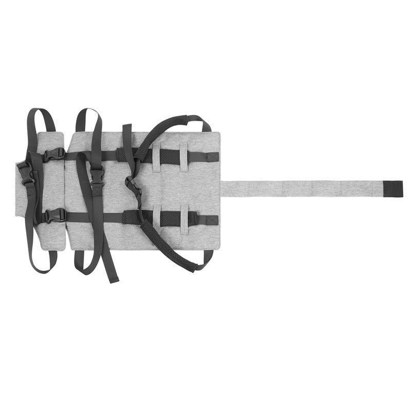 Almohada Ergonómica para Bebés, Material Hipoalergénico y Transpirable, Cojín Bebe para Sillas y Mecedoras, Color Gris 4