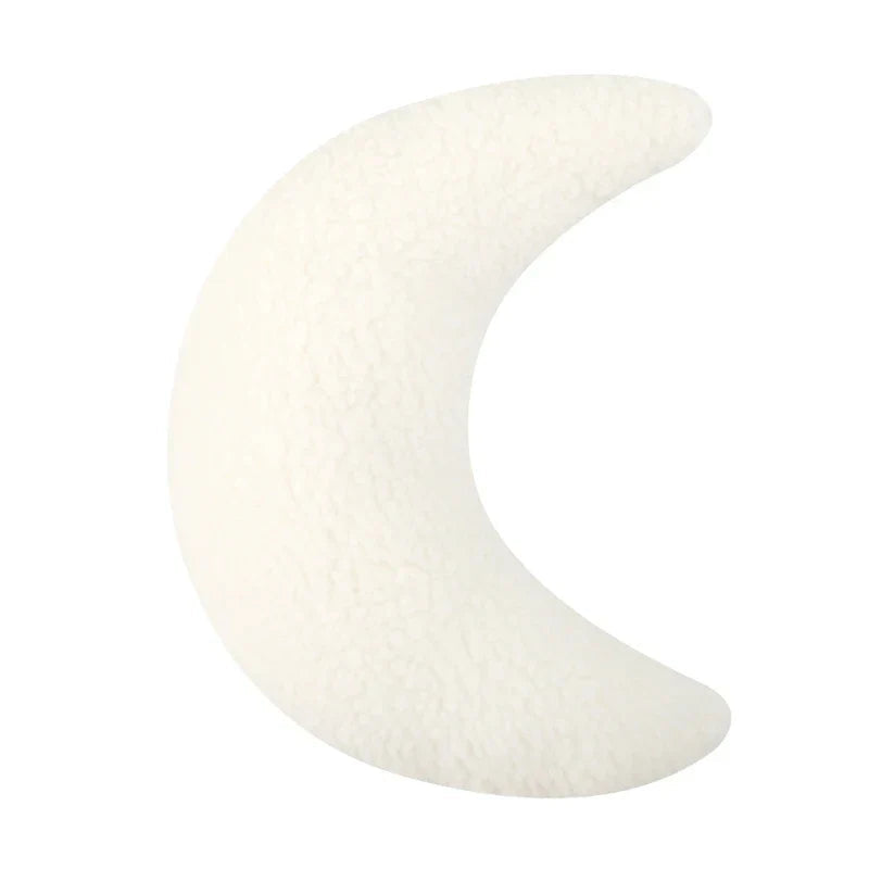 Almohada Infantil Suave con Diseño Celestial – Ideal para Decoración y Fotografía, 29.2 cm x 38 cm, Color Blanco, Beige o Marrón 7