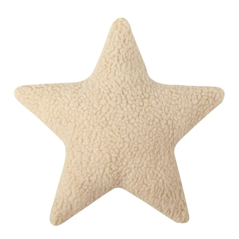 Almohada Infantil Suave con Diseño Celestial – Ideal para Decoración y Fotografía, 29.2 cm x 38 cm, Color Blanco, Beige o Marrón 8