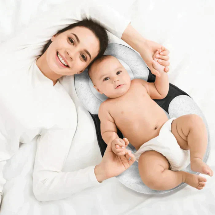 Almohada para Bebés Ergonómica de Algodón Transpirable – Suave y Segura, Ideal para Dormir y Descansar 2