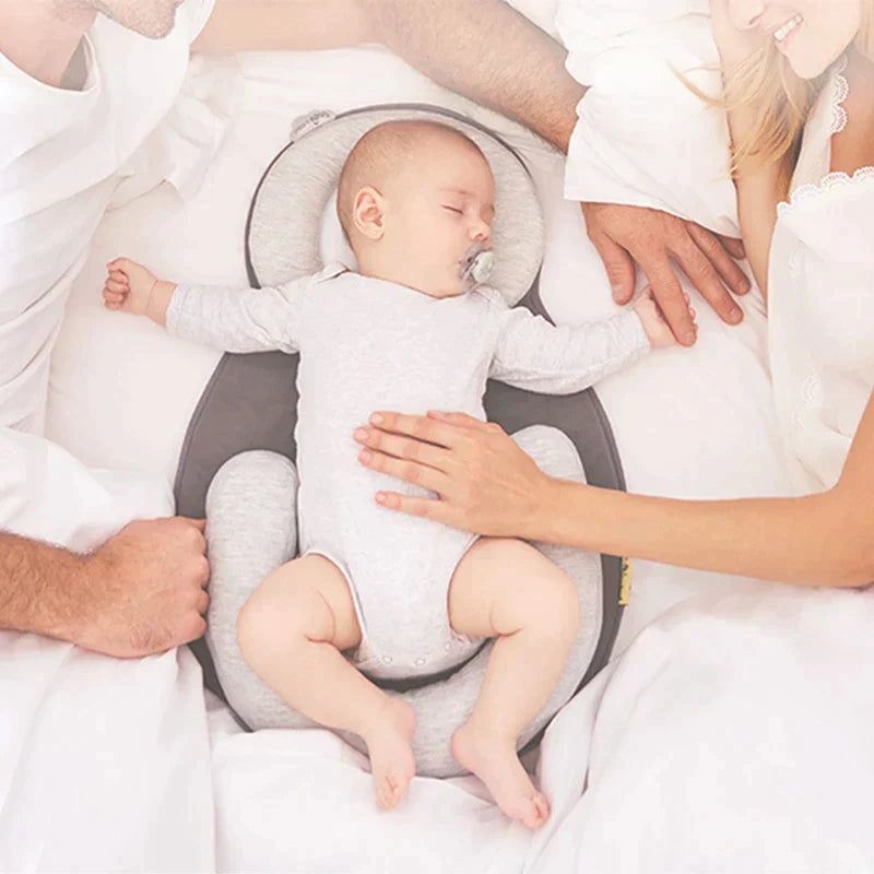 Almohada para Bebés Ergonómica de Algodón Transpirable – Suave y Segura, Ideal para Dormir y Descansar 3