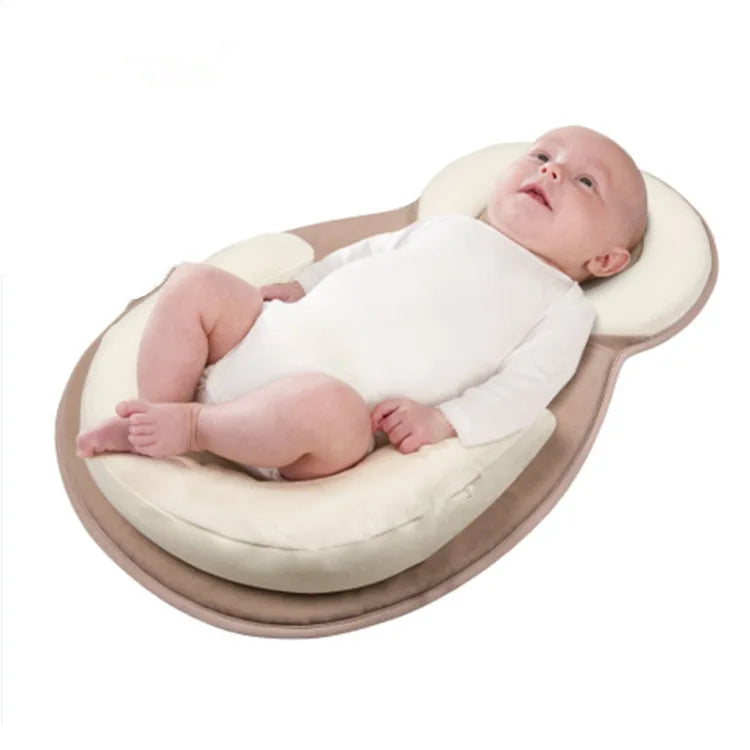 Almohada para Bebés Ergonómica de Algodón Transpirable – Suave y Segura, Ideal para Dormir y Descansar 4