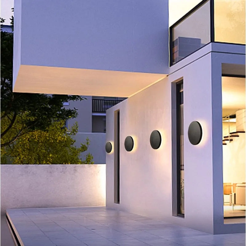 Aplique LED Exterior Moderno de Aluminio, Eficiencia Energética para Jardín y Patio - Aplique de Pared Ideal 0