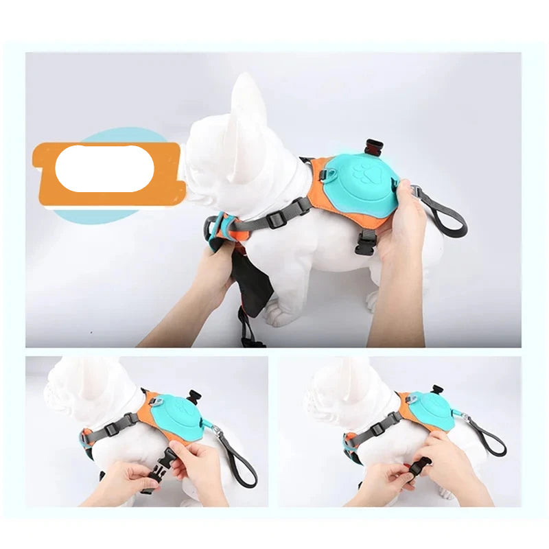 Arnés para Perros con Correa Retráctil – Transpirable y Ajustable, Ideal para Perros Pequeños, Tamaños XS y S 2