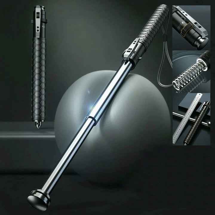 Bastón de Senderismo Automático Ergonómico con Mango Antideslizante – Bastones Trekking Compactos para Aventuras al Aire Libre 3