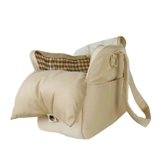 Bolsa de Viaje para Mascotas Pequeñas de Algodón – Resistente y Transpirable para Perros y Gatos 0