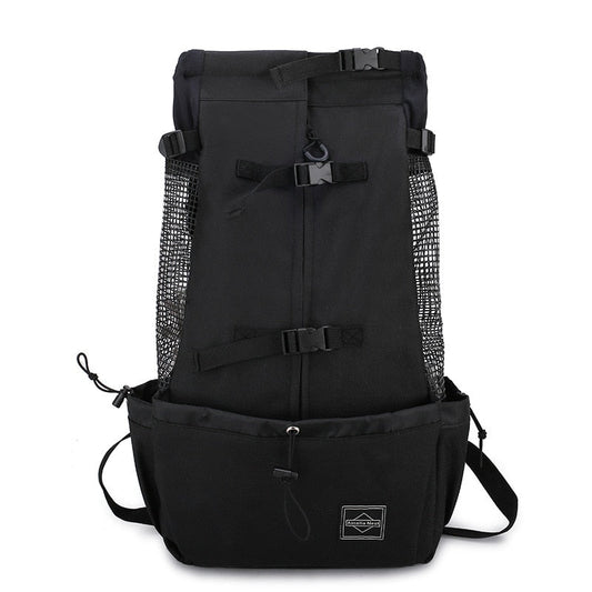 Bolsa de Viaje para Mascotas – Duradera y Transpirable en Poliéster con Bolsillo Lateral para Perros y Gatos 0