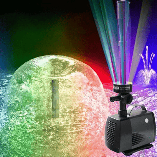 Bomba de Agua Eficiente para Estanques y Acuarios, Ahorro Energético y Funcionamiento Silencioso, Material Duradero 0