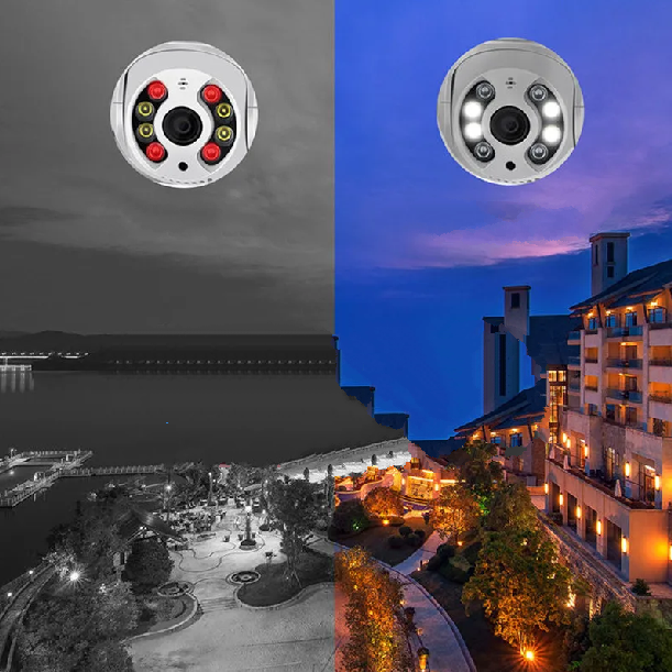 Cámara de Seguridad 4K Inteligente con Seguimiento Automático y Función PTZ – WiFi y Resistente a la Intemperie para Vigilancia Exterior 1