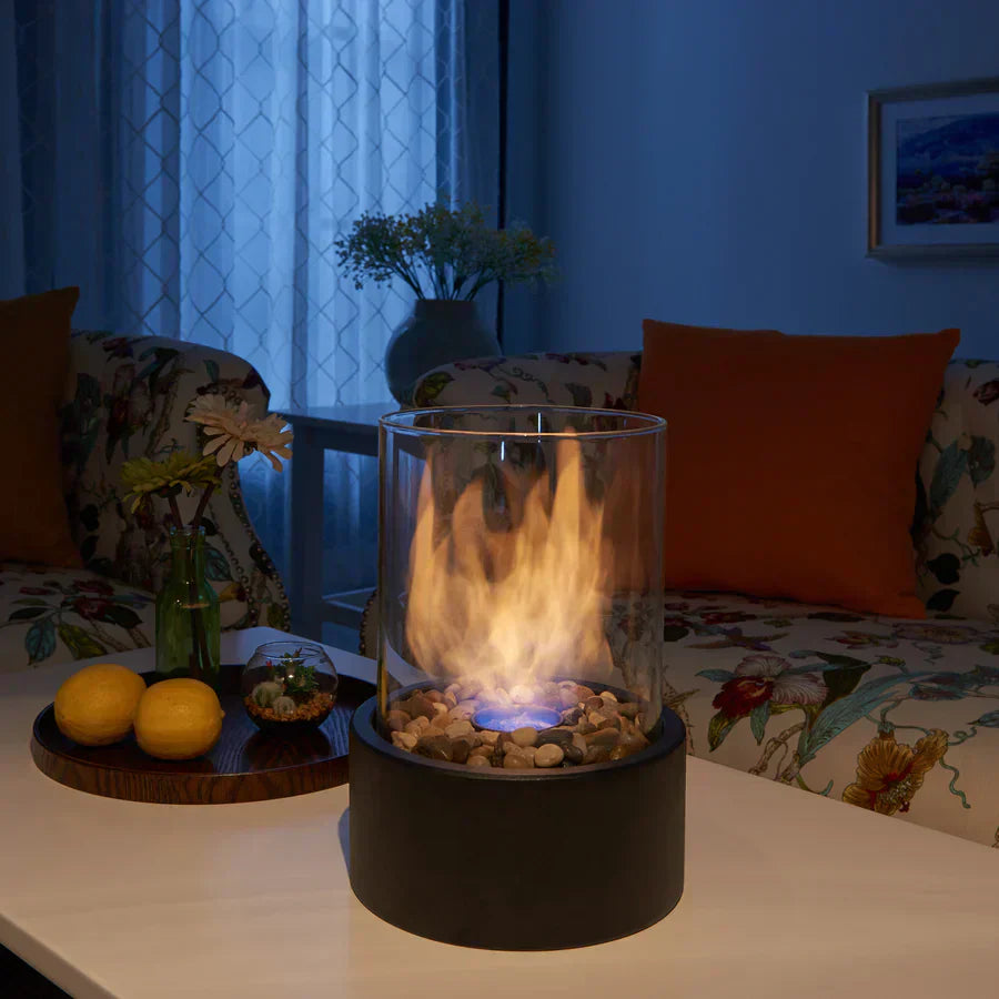 Chimenea Portátil de Mesa Elegante con Bioetanol – Sin Olores ni Humo, Diseño Moderno y Ligero 3