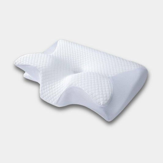Cojín de Espuma de Memoria Ergonómico Transpirable para Cuello y Hombros – 60x40 cm, Ideal para Todas las Posiciones de Sueño 0