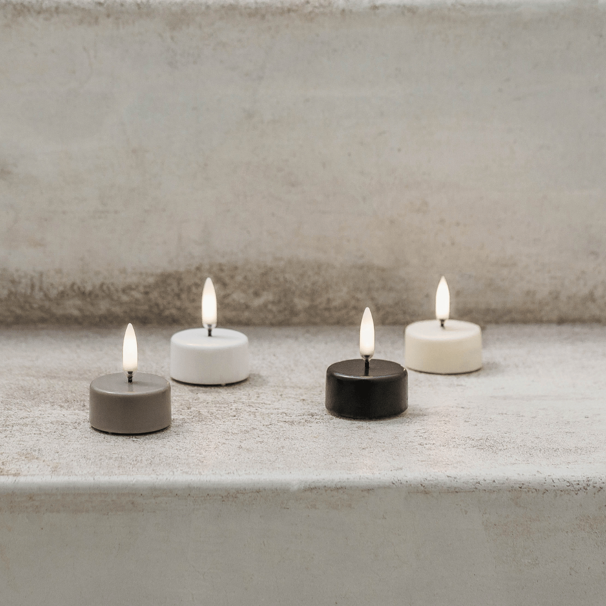 Conjunto de 3 Velas LED Efecto Llama 3D de Marfil con Temporizador – Iluminación Acogedora para el Hogar 4