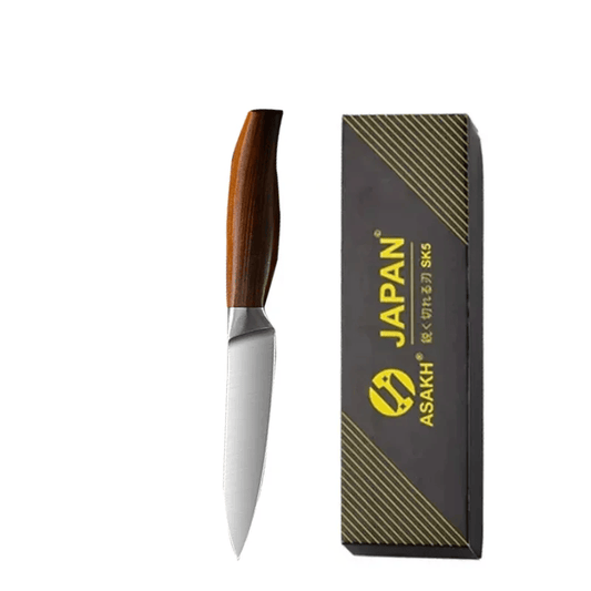 Cuchillo de Cocina Santoku Profesional de Acero Inoxidable con Mango Ergonómico – Ideal para Cortar Pescado, Carne y Verduras 0