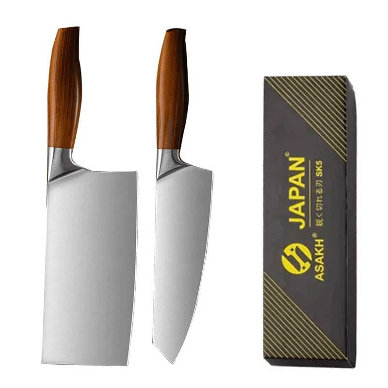 Cuchillo de Cocina Santoku Profesional de Acero Inoxidable con Mango Ergonómico – Ideal para Cortar Pescado, Carne y Verduras 14