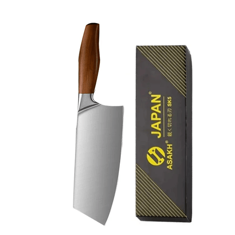 Cuchillo de Cocina Santoku Profesional de Acero Inoxidable con Mango Ergonómico – Ideal para Cortar Pescado, Carne y Verduras 6