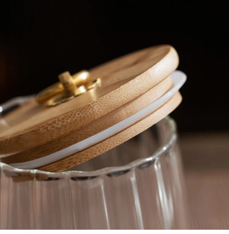 Frasco de Almacenamiento de Vidrio de 750 ml con Tapa Hermética – Ideal para Cocina Moderna y Conservación de Alimentos 5