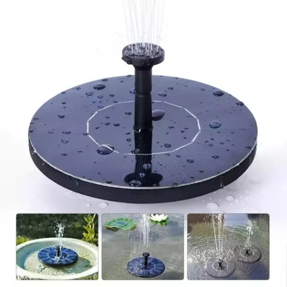 Fuente Solar para Jardín Ecológica con Diseño Moderno y Bajo Mantenimiento – Fuentes de Agua para Jardín Ideal para Atraer Aves 6