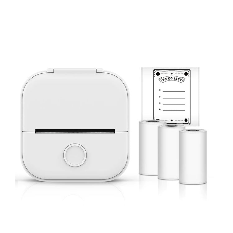 Impresora Térmica Portátil Inalámbrica Compacta para iOS y Android – Tecnología Sin Tinta, Ideal para Impresión de Tickets 4