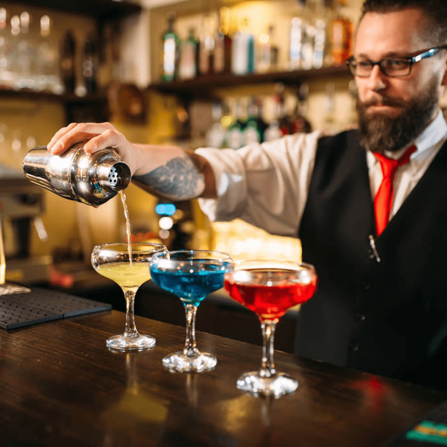 Juego de Camarero de 16 Piezas de Acero Inoxidable para Cócteles – Set Completo con Accesorios Elegantes y Prácticos 2