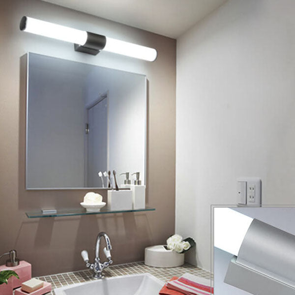 Lámpara Cilíndrica LED con Efecto Espejo para Pared – Diseño Moderno y Eficiencia Energética, IP44, 3000K/6000K 1
