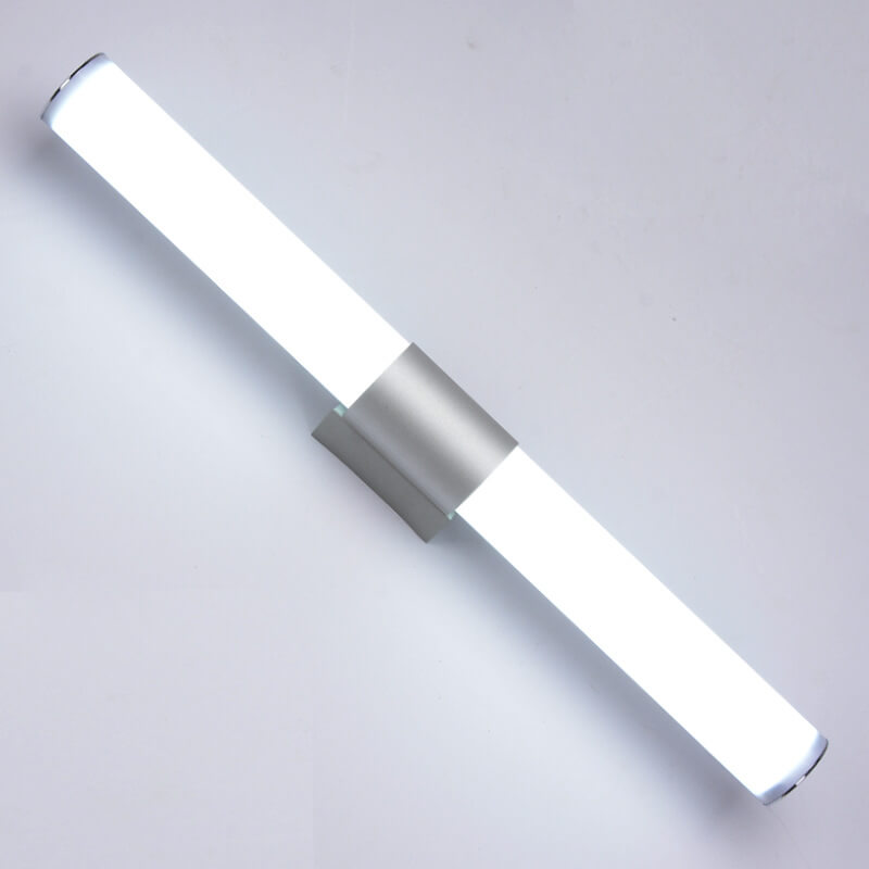Lámpara Cilíndrica LED con Efecto Espejo para Pared – Diseño Moderno y Eficiencia Energética, IP44, 3000K/6000K 6