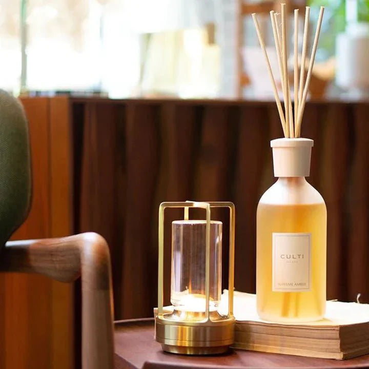 Lámpara Inalámbrica Mesa de Cristal con Mango Ergonómico – Iluminación Elegante para Interiores y Exteriores 5