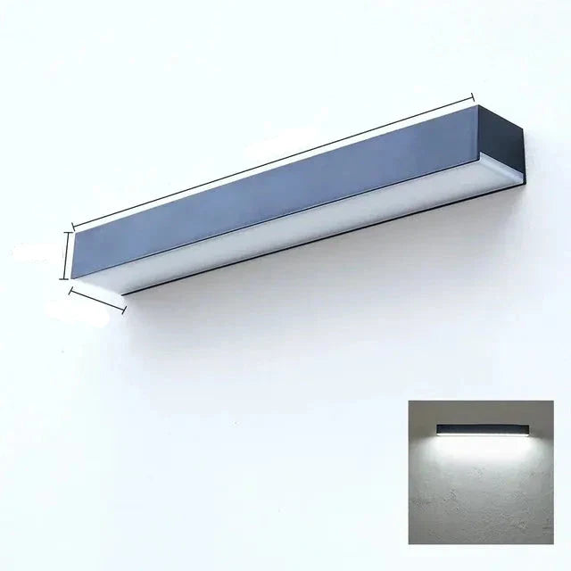 Lámpara LED de Bajo Consumo para Jardín y Hogar, Aplique Exterior Eficiente y Compacto, Luz Brillante 2W 0