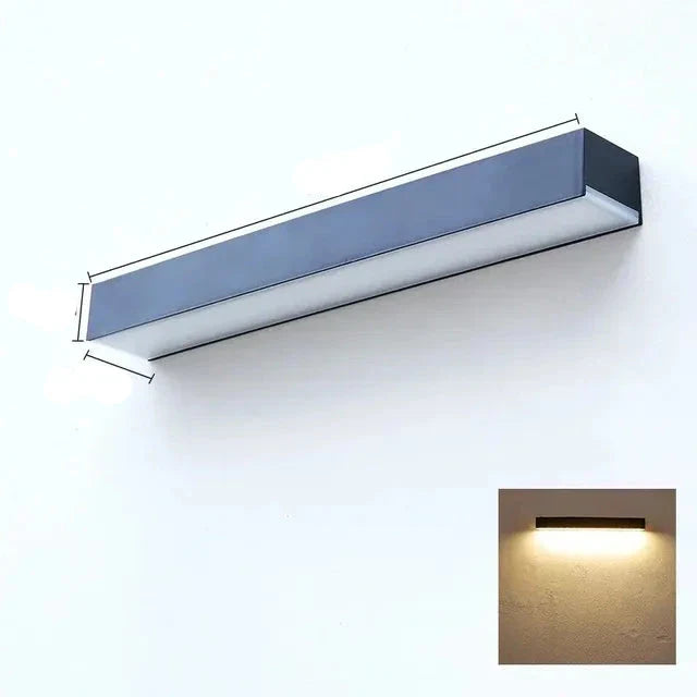 Lámpara LED de Bajo Consumo para Jardín y Hogar, Aplique Exterior Eficiente y Compacto, Luz Brillante 2W 4