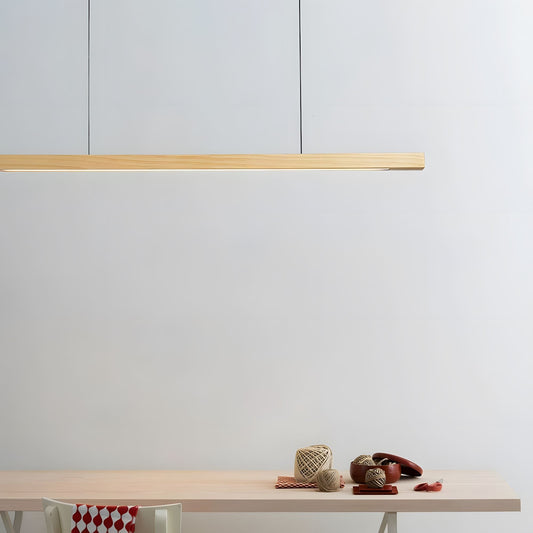 Lámpara de Diseño Minimalista de Madera de Roble con Control Remoto y Temperatura de Luz Ajustable – Ideal para Techo y Espacios Sofisticados 0