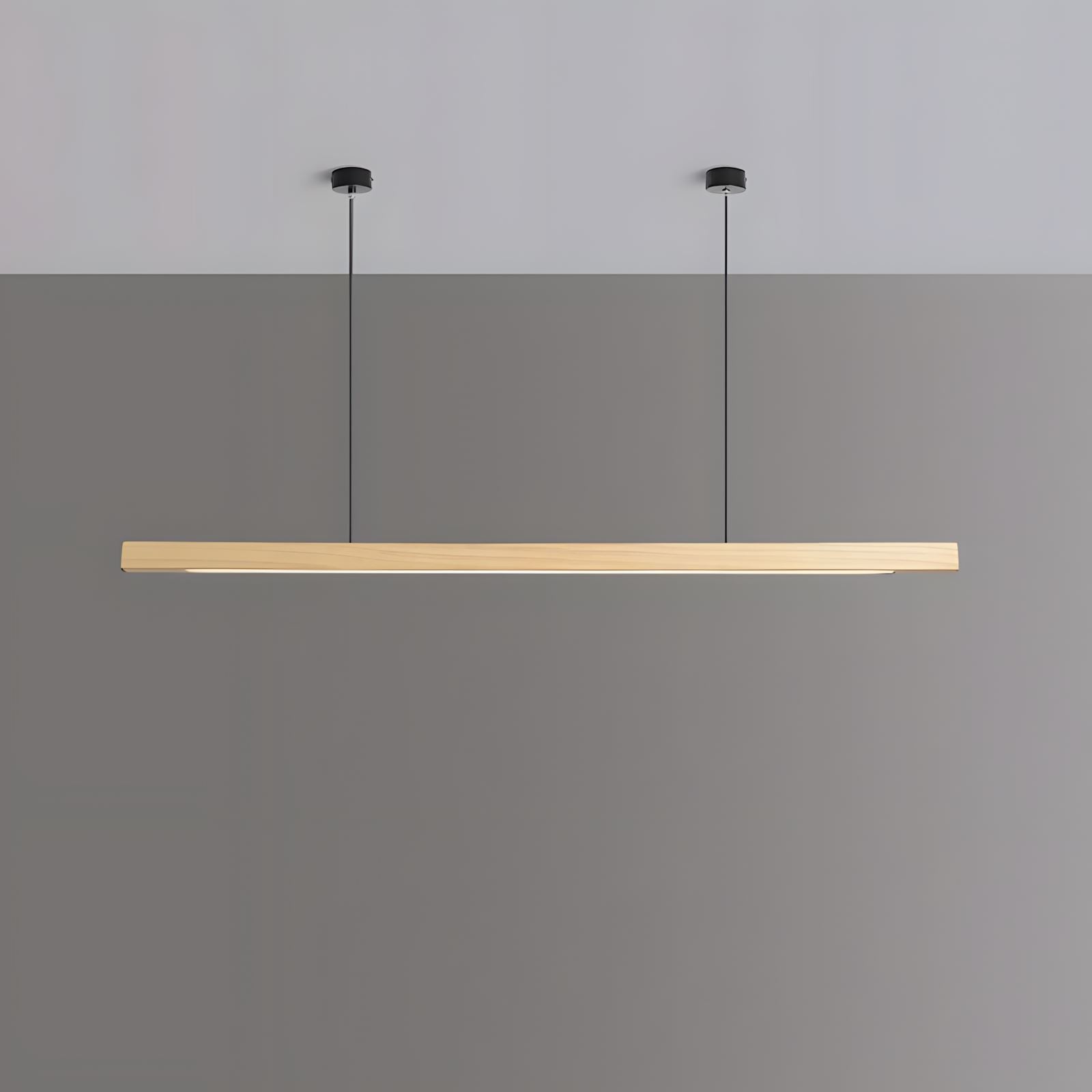 Lámpara de Diseño Minimalista de Madera de Roble con Control Remoto y Temperatura de Luz Ajustable – Ideal para Techo y Espacios Sofisticados 4