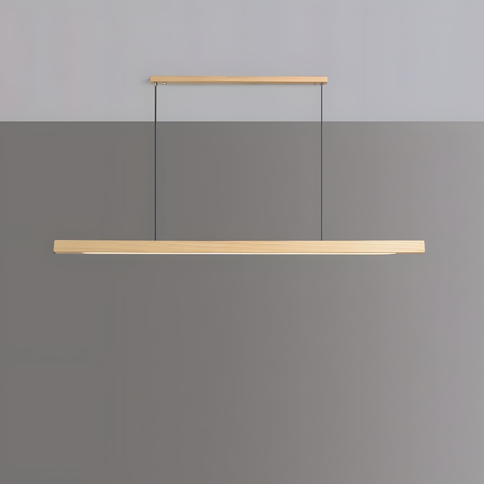 Lámpara de Diseño Minimalista de Madera de Roble con Control Remoto y Temperatura de Luz Ajustable – Ideal para Techo y Espacios Sofisticados 5