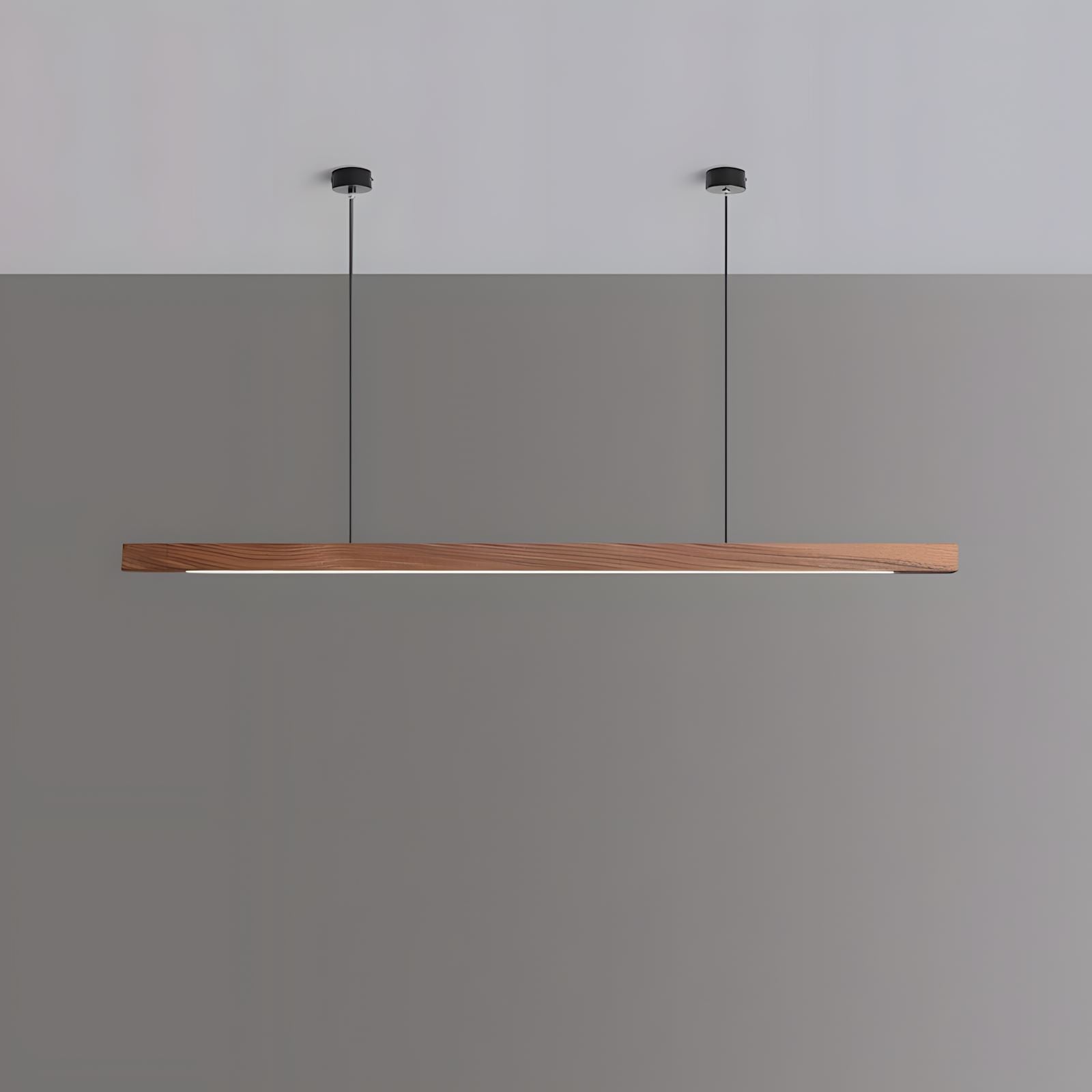 Lámpara de Diseño Minimalista de Madera de Roble con Control Remoto y Temperatura de Luz Ajustable – Ideal para Techo y Espacios Sofisticados 6