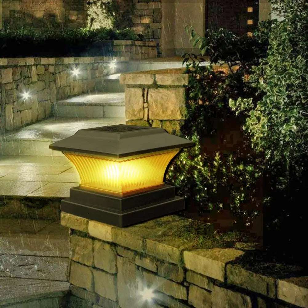 Lámpara de Jardín Solar LED Elegante para Exterior – Luces Solares Eficientes y Decorativas 1