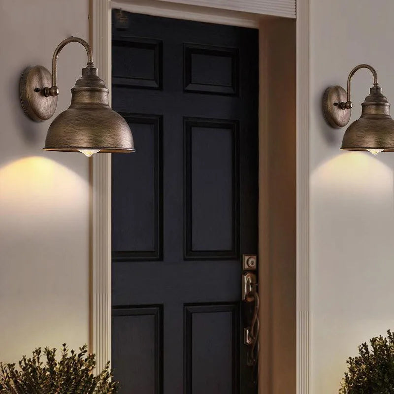 Lámpara de Jardín Vintage de Aluminio y Vidrio – Diseño Clásico, Eficiente y Duradero para Exteriores 3