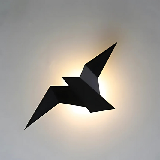 Lámpara de Pared Decorativa de Metal con Diseño Origami – Aplique Pared Moderna para Salón y Dormitorio 0