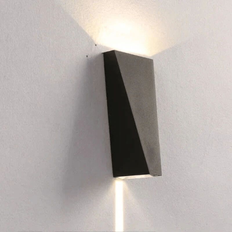 Lámpara de Pared Moderna para Exteriores – Aplique Pared de Metal con Iluminación Brillante y Diseño Elegante 5