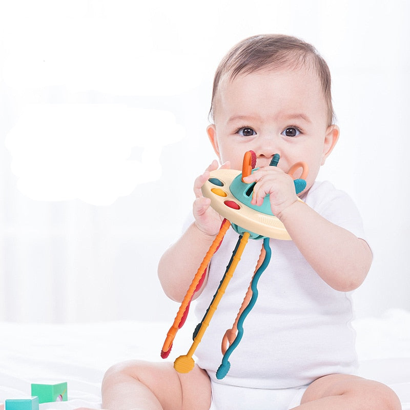 Mordedor Sensorial para Niños – Juguete Educativo Seguro de Plástico ABS, Colores Vibrantes y Texturas Variadas 2