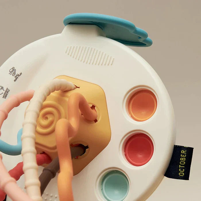 Mordedor Sensorial para Niños – Juguete Educativo Seguro de Plástico ABS, Colores Vibrantes y Texturas Variadas 4