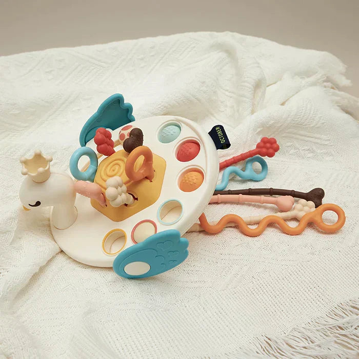 Mordedor Sensorial para Niños – Juguete Educativo Seguro de Plástico ABS, Colores Vibrantes y Texturas Variadas 5