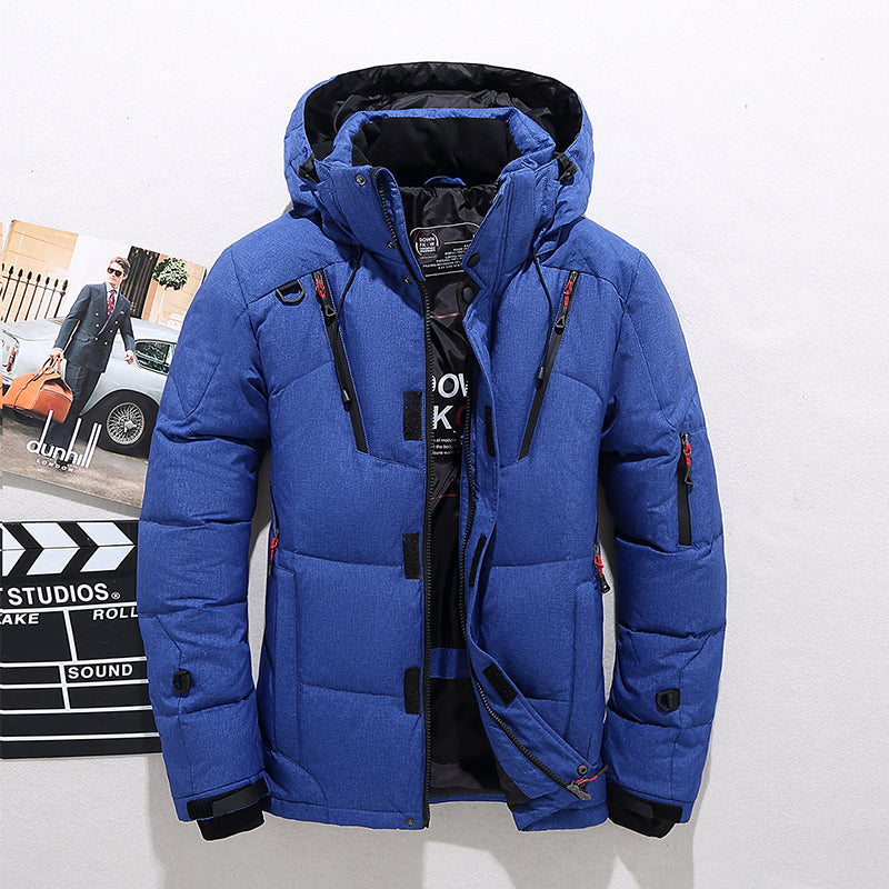 Parka Impermeable Mujer para Clima Frío – Chaqueta Aislante con Capucha Desmontable y Diseño Deportivo 1