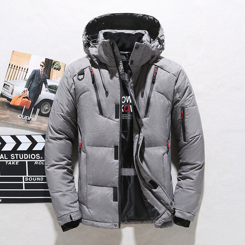 Parka Impermeable Mujer para Clima Frío – Chaqueta Aislante con Capucha Desmontable y Diseño Deportivo 2
