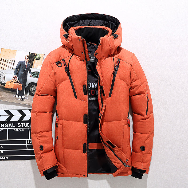 Parka Impermeable Mujer para Clima Frío – Chaqueta Aislante con Capucha Desmontable y Diseño Deportivo 3