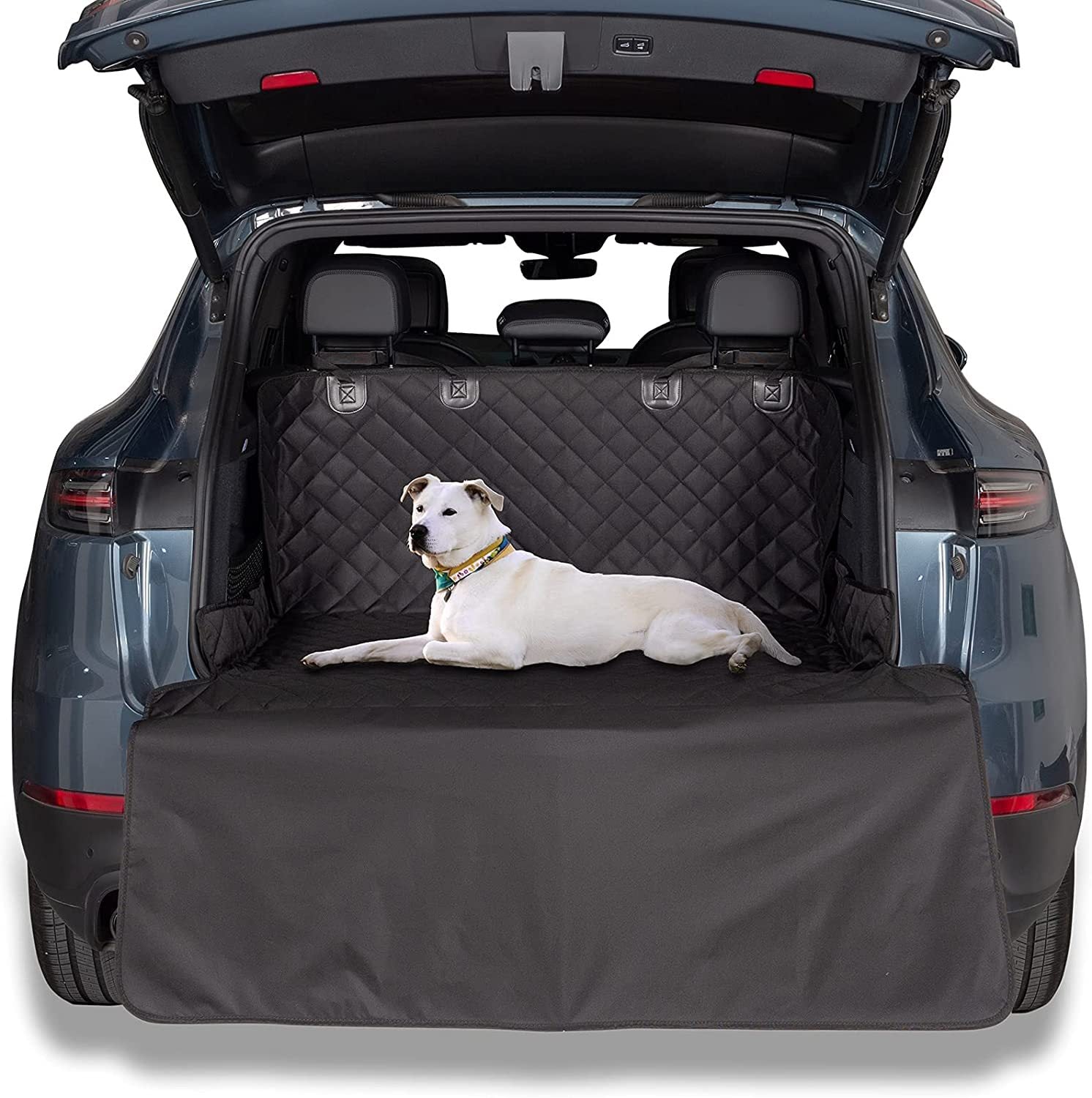 Protector Maletero Coche SUV Impermeable 600D - Funda Resistente para Mascotas y Suciedad, Ajuste Perfecto 1