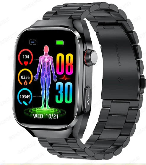 Reloj Inteligente Fitness Impermeable con Pantalla AMOLED y Monitoreo de Frecuencia Cardíaca para Mujer y Hombre 12