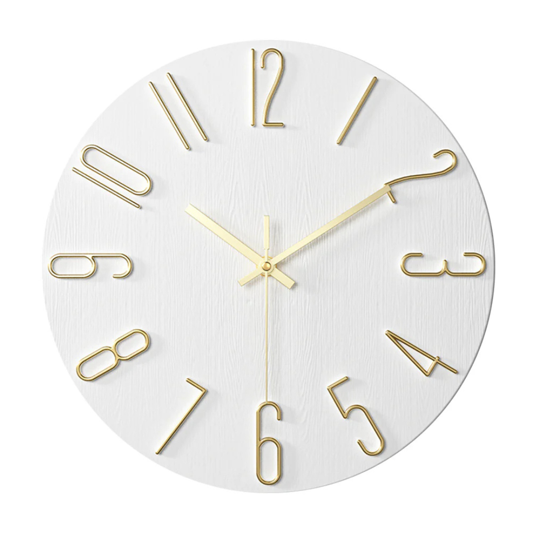 Reloj de Pared Moderno Minimalista de 30 cm para Salón – Diseño Elegante y Preciso 7